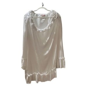 XXL Show Me Your Mumu One-Shoulder White Formal Dress (Never Worn)